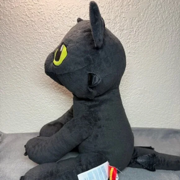 Build-A-Bear Toothless Plush Stuffed Animal DreamWorks How to Train Your Dragon - Picture 4 of 8